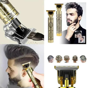 DAFUSHOP Máquina De Cortar Cabelo Para Barba Masculina Designer Aleatório Elétrico Profissional